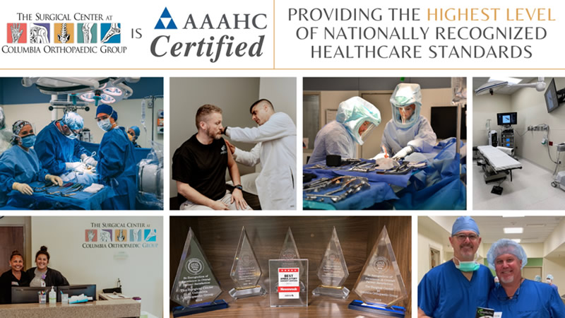 Columbia Orthopaedic Group Achieves AAAHC Certification