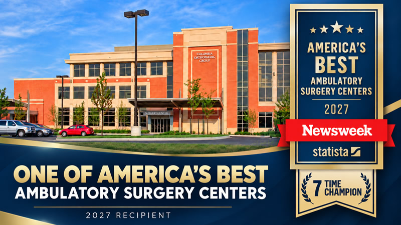 The Surgical Center at Columbia Orthopaedic Group Recognized Among Newsweek's America's Best Ambulatory Surgery Centers for 2027
